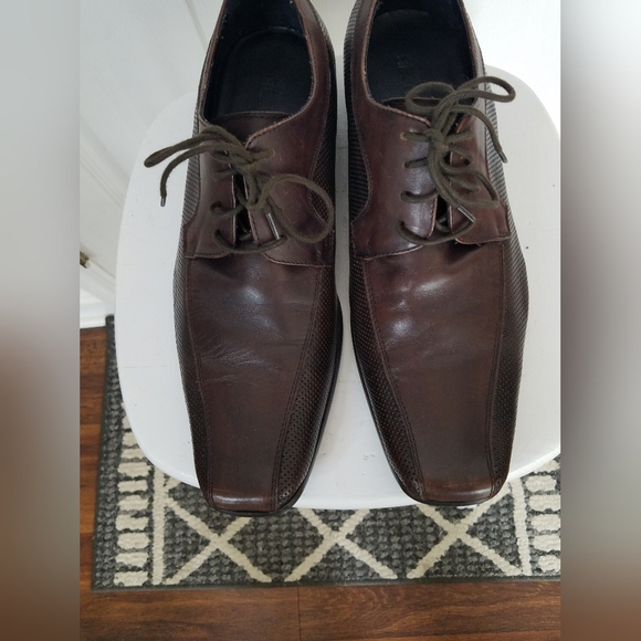 Kenneth Cole Reaction Brown Dress Shoes Size 9M - Picture 5 of 7